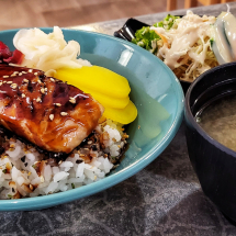 (F06) Salmon Don (salmon teriyaki bowl) - RM28