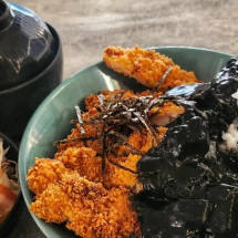 (F15) Black Curry Chicken Katsu Don - RM30